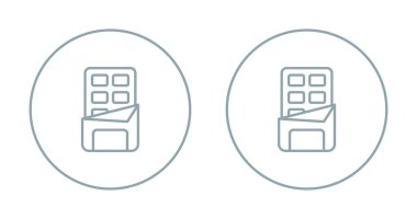 Arkaplanda izole edilmiş çikolata çubukları, vektör illüstrasyonu       