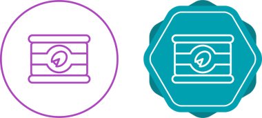 Modern görünümlü vektör simgesi, kurumuş meyve