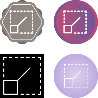 Beyaz arkaplandaki simgeleri ölçekle, vektör illüstrasyonu      