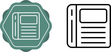 kitap simgeleri ayarlayın. vektör çizim 