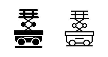 Makas Kaldırma vektör illüstrasyonu    