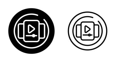 Hızlı ileri simgeler, vektör illüstrasyonu