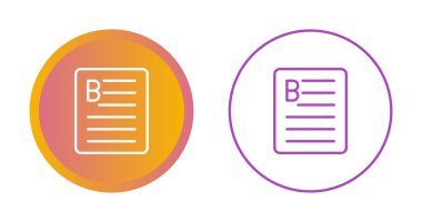 Beyaz arkaplanda izole edilmiş kalın simgeler, vektör illüstrasyonu  