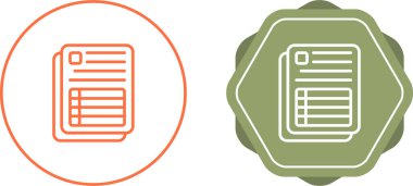 dosya simgesi seti, vektör illüstrasyonu basit tasarım