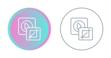 Kırpan simgesi vektör illüstrasyon tasarımı