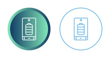 akıllı telefon simgeleri ayarlandı, vektör illüstrasyonu basit tasarım