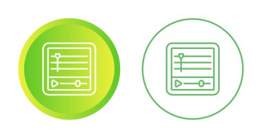 Beyaz arkaplan üzerindeki zaman çizgisi simgeleri, vektör illüstrasyonu 