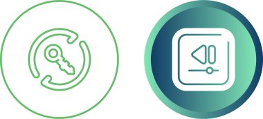 Video Oyuncu Simgeleri, vektör illüstrasyonu