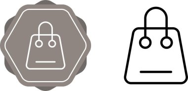 torba simgeleri ayarlandı, vektör illüstrasyonu