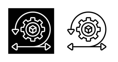 Arayüz vektör çizgisi simgesinin kümesi