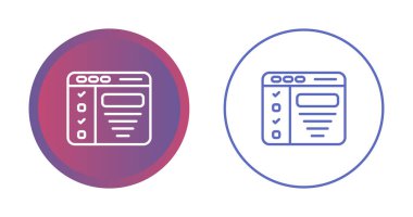 Arayüz vektör çizgisi simgesinin kümesi