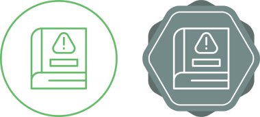 Hata imza simgesi vektör illüstrasyonu 