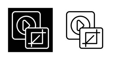 Kırpan simgesi vektör illüstrasyon tasarımı