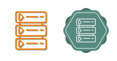 Veri merkezi, sunucu simgesi ayarlandı 