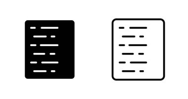 Belge simgeler kümesi, vektör çizim