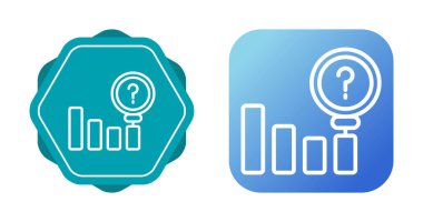 Beyaz arka planda yalıtılmış grafik simgesi.
