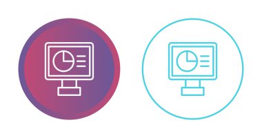 İzleme simgeleri ayarlandı, vektör illüstrasyonu 