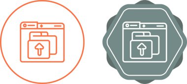 ok simgeleri, güvenlik konsepti, vektör illüstrasyonlu bilgisayar dizinleri   