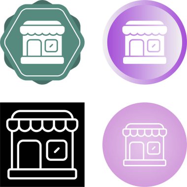 Depolama simgesinin vektör illüstrasyonu