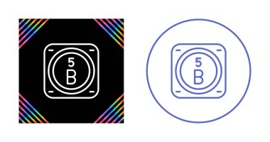 Kimyasal element web simgeleri vektör illüstrasyonunu ayarla