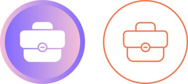 evrak çantaları simgeleri vektör illüstrasyonunu ayarla 