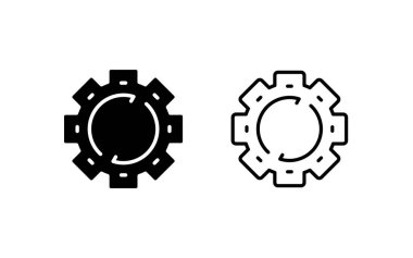 kullanıcı arayüzü vektör çizgisi simgesi