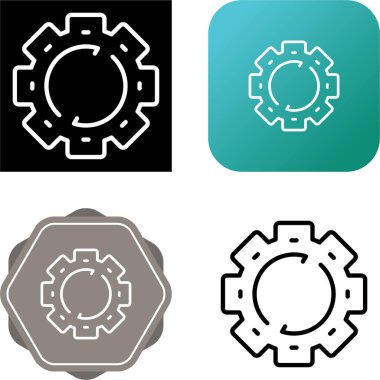 kullanıcı arayüzü vektör çizgisi simgesi