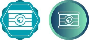 Düz dizaynlı, kurumuş meyveli asgari tasarım simgeleri