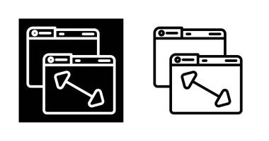 ok simgeleri, güvenlik konsepti, vektör illüstrasyonlu bilgisayar dizinleri   