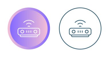 Satır kablosuz ağ bağlantı vektör çizelgesini ayarla 
