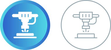 power matkap ikonları vektör illüstrasyon tasarımı