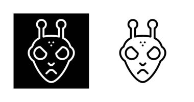  uzaylı vektör ağı simgeleri