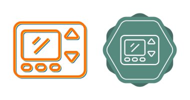 Mikrodalga. Web simgeleri basit resimleme