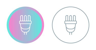 elektrik dolgu simgeleri beyaz arkaplanda izole edildi.