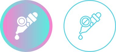 Beyaz arkaplanda engellenmiş indirme simgeleri, vektör yanılsaması 