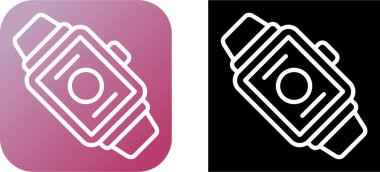 akıllı saat web simgeleri vektör resimlemesini ayarla