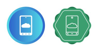 akıllı telefon simgeleri ayarlandı, vektör illüstrasyonu basit tasarım