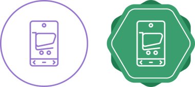 akıllı telefon simgeleri ayarlandı, vektör illüstrasyonu basit tasarım