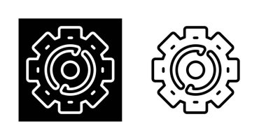 vites simgeleri vektör illüstrasyonunu ayarlar 