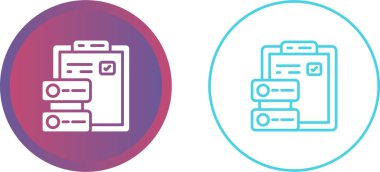 kullanıcı arayüzü vektör çizgisi simgesi