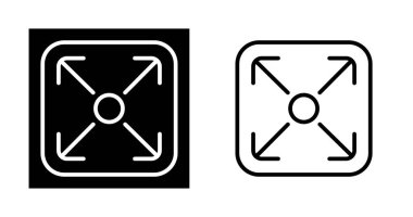 bilgisayar arayüzü vektör çizgisi simgesi