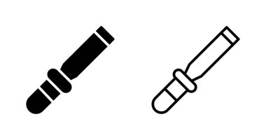 Keski simgeleri seti, vektör illüstrasyonu basit tasarım