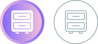 bilgisayar arayüzü vektör çizgisi simgesi