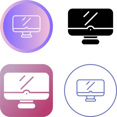 izleyici simgeleri ayarlandı, vektör illüstrasyonu 