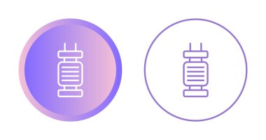 kapasitör web simgeleri vektör illüstrasyonunu ayarla 