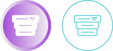 bilgisayar arayüzü vektör çizgisi simgesi