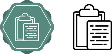 belge yapıştırıcı simgeleri ayarlandı, vektör illüstrasyonu