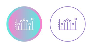 düz arayüz vektör çizgisi simgesi