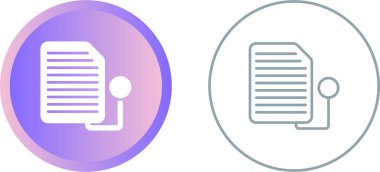 liste web simgesi vektör illüstrasyonu