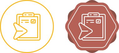 Dizin simgeleri ayarlandı. Beyaz arkaplanda izole edilmiş dizin simgelerini gönder. Vektör illüstrasyonu